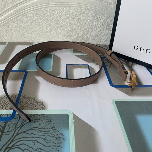 Gucci Leather belts with GG buckle
